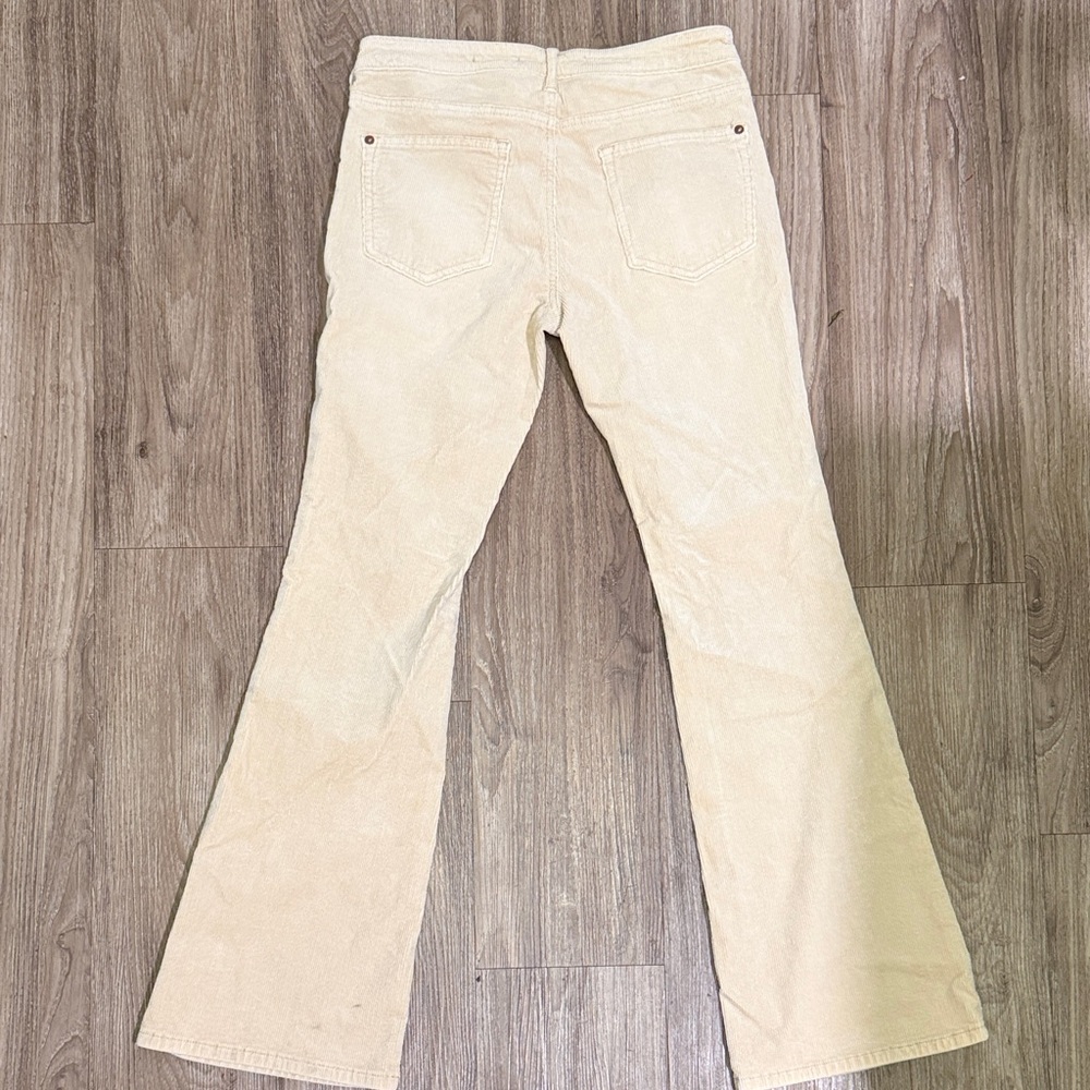 Anthropologie Pilcro The Icon Flare Corduroy Pants Size: 28 - Picture 13 of 14